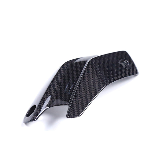Akoso Carbon Tech - BMW F900R/XR - Carbon Fiber Exhaust Heat Shield - Twill/Gloss