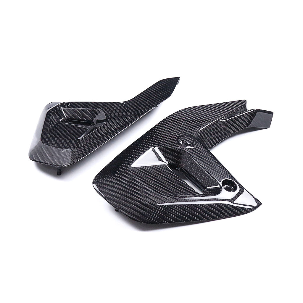 Akoso Carbon Tech - BMW R1300 GS - Carbon Fiber Upper Side Panel Frame Cover Twill/Gloss