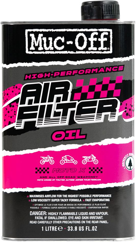MUC-OFF USA Foam Air Filter Oil - 1L 20156US