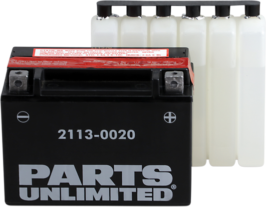 PARTS UNLIMITED AGM Battery - YTX15L-BS .66 L CTX15L-BS