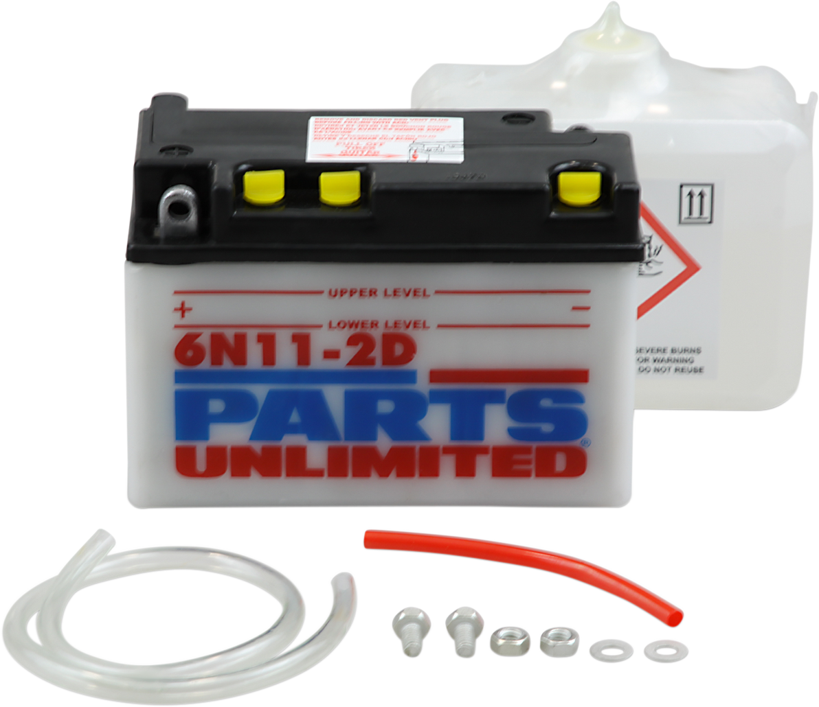 PARTS UNLIMITED Battery - 6N11-2D 6N11-2D-FP