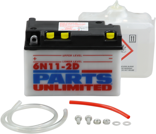 PARTS UNLIMITED Battery - 6N11-2D 6N11-2D-FP