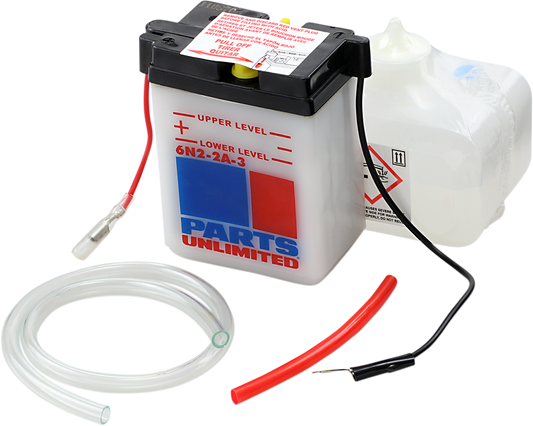 PARTS UNLIMITED Battery - 6N2-2A-3 6N2-2A-3-FP