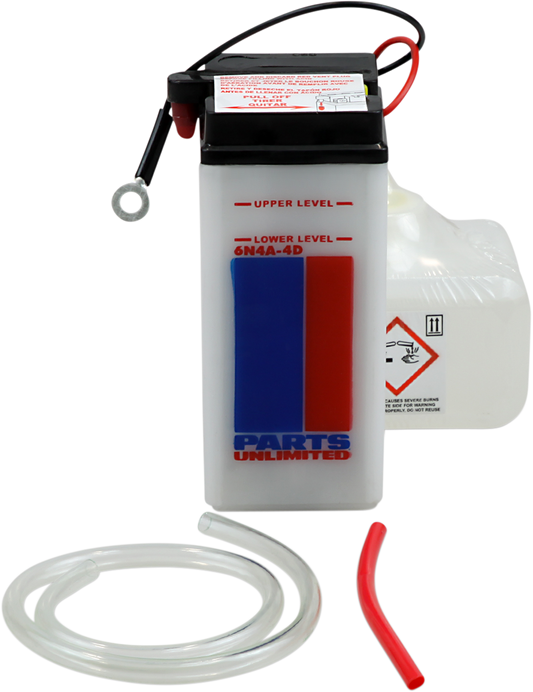 PARTS UNLIMITED Battery - 6N4A-4D 6N4A-4D-FP