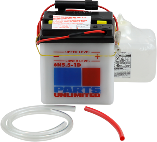 PARTS UNLIMITED Battery - 6N5.5-1D 6N55-1D-FP