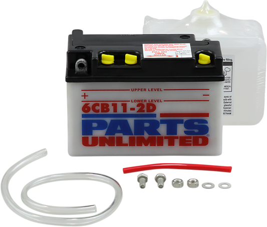 PARTS UNLIMITED Battery - 6YB11-2D 6CB11-2D-FP