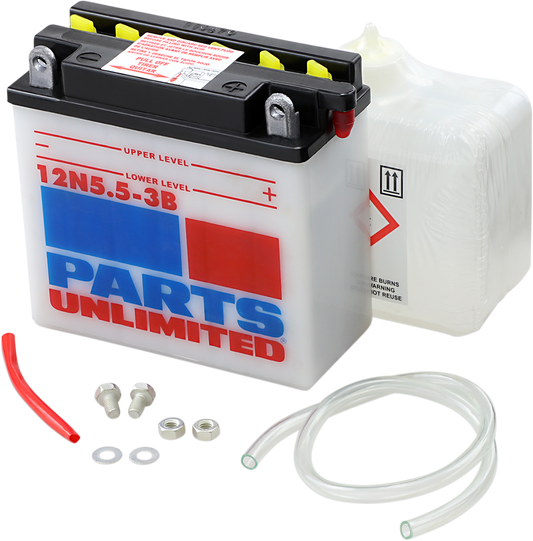 PARTS UNLIMITED Battery - 12N5.5-3B 12N5.5-3B-FP