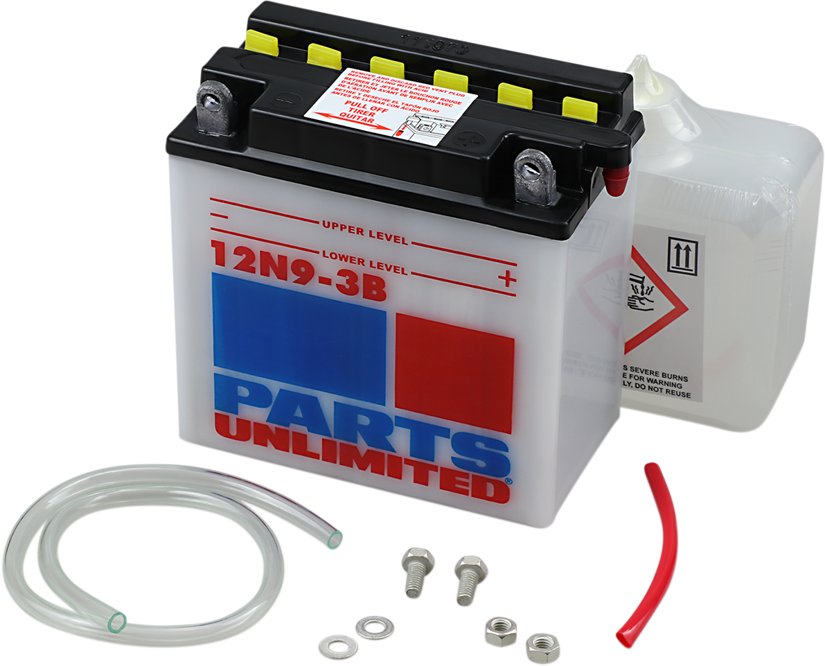 PARTS UNLIMITED Battery - 12N9-3B 12N9-3B-FP