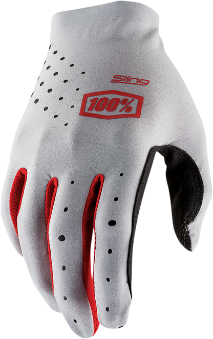 100% Sling MX Gloves - Gray