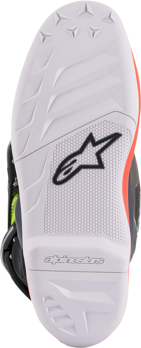 Alpinestars Youth Tech 7S Boots - Black/Gray/Red/White/Yellow