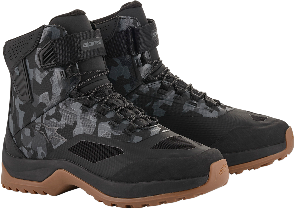 Alpinestars CR-6 Drystar® Shoes - Black/Gray/Gunmetal