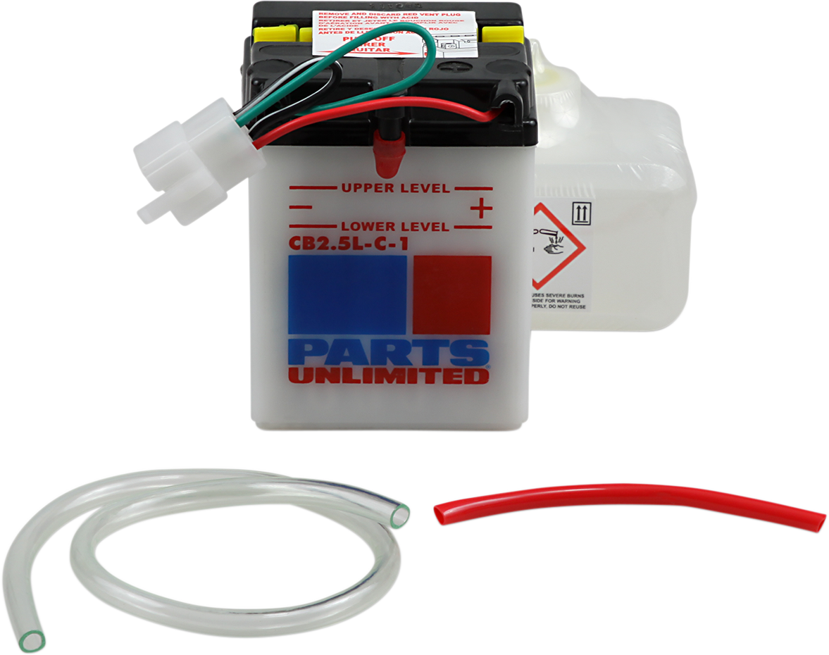 PARTS UNLIMITED Battery - YB2.5L-C-1 CB2.5L-C-1-FP