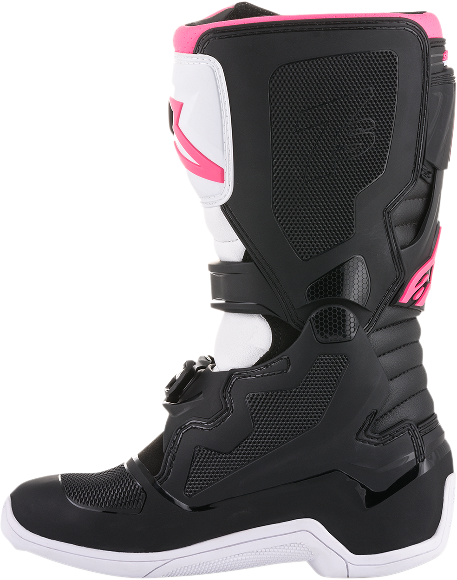 Alpinestars Stella Tech 3 Boots - Black/White/Pink