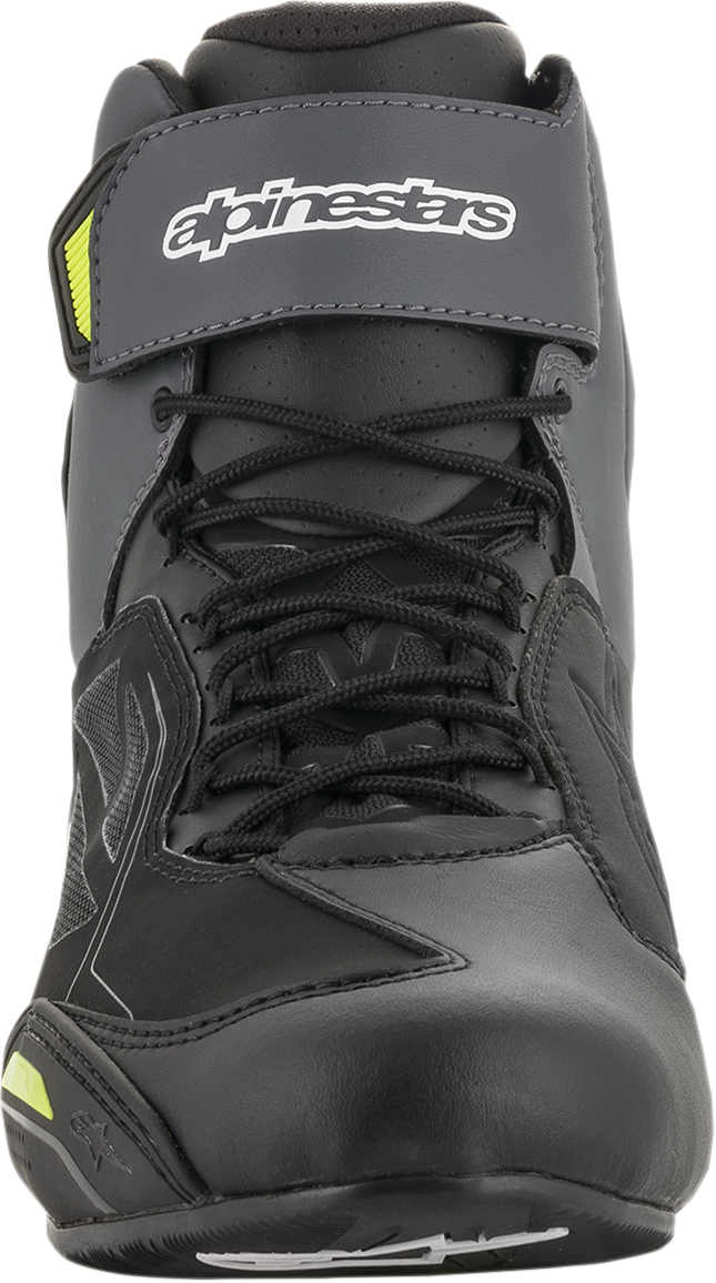 Alpinestars Faster-3 Drystar® Shoes - Black/Gray/Yellow