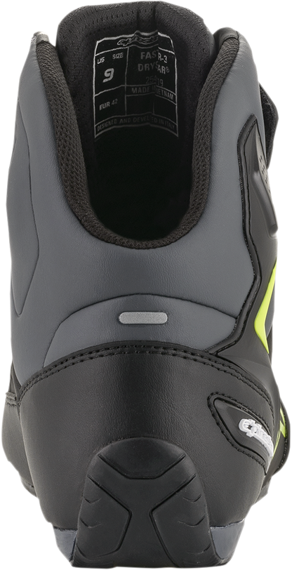 Alpinestars Faster-3 Drystar® Shoes - Black/Gray/Yellow