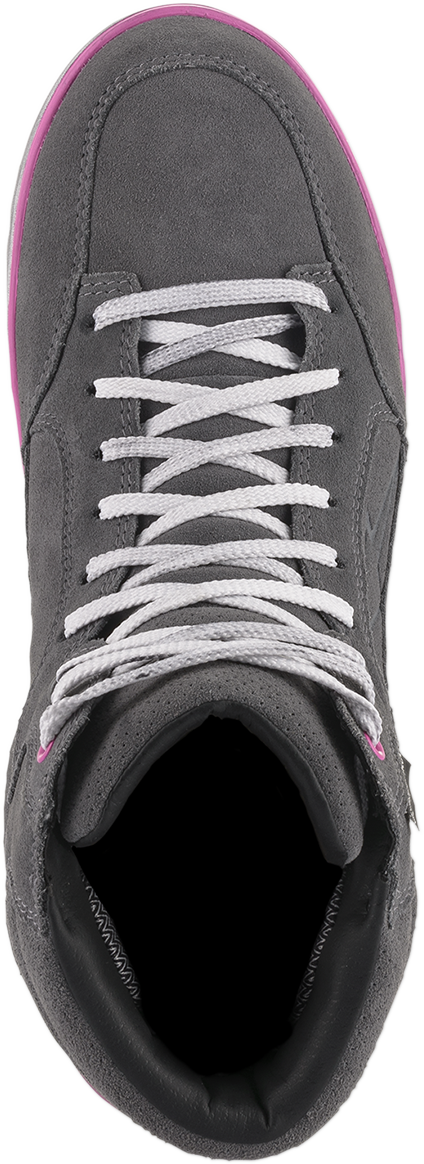 Alpinestars J-6 Waterproof Women's Shoes - Gray/Pink