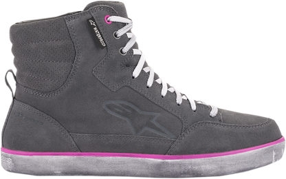 Alpinestars J-6 Waterproof Women's Shoes - Gray/Pink
