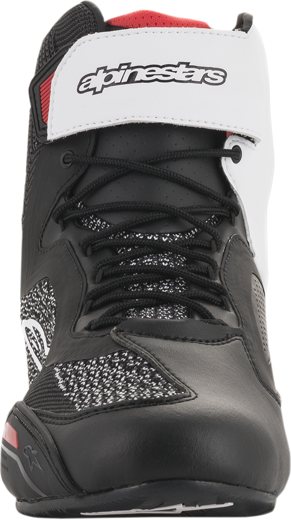 Alpinestars Faster-3 Rideknit® Shoes - Black/White/Red
