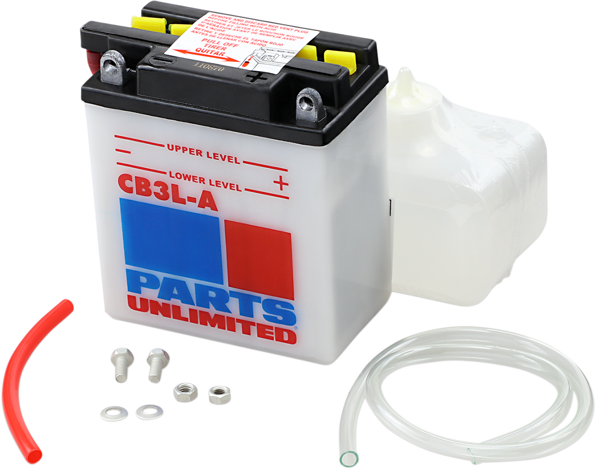 PARTS UNLIMITED Battery - YB3L-A CB3L-A-FP