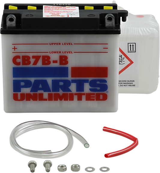 PARTS UNLIMITED Battery - YB7B-B CB7B-B-FP