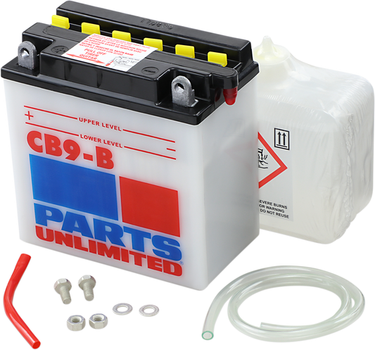 PARTS UNLIMITED Battery - YB9-B CB9-B-FP