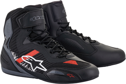 Alpinestars Faster-3 Rideknit® Shoes - Black/Gray/Red