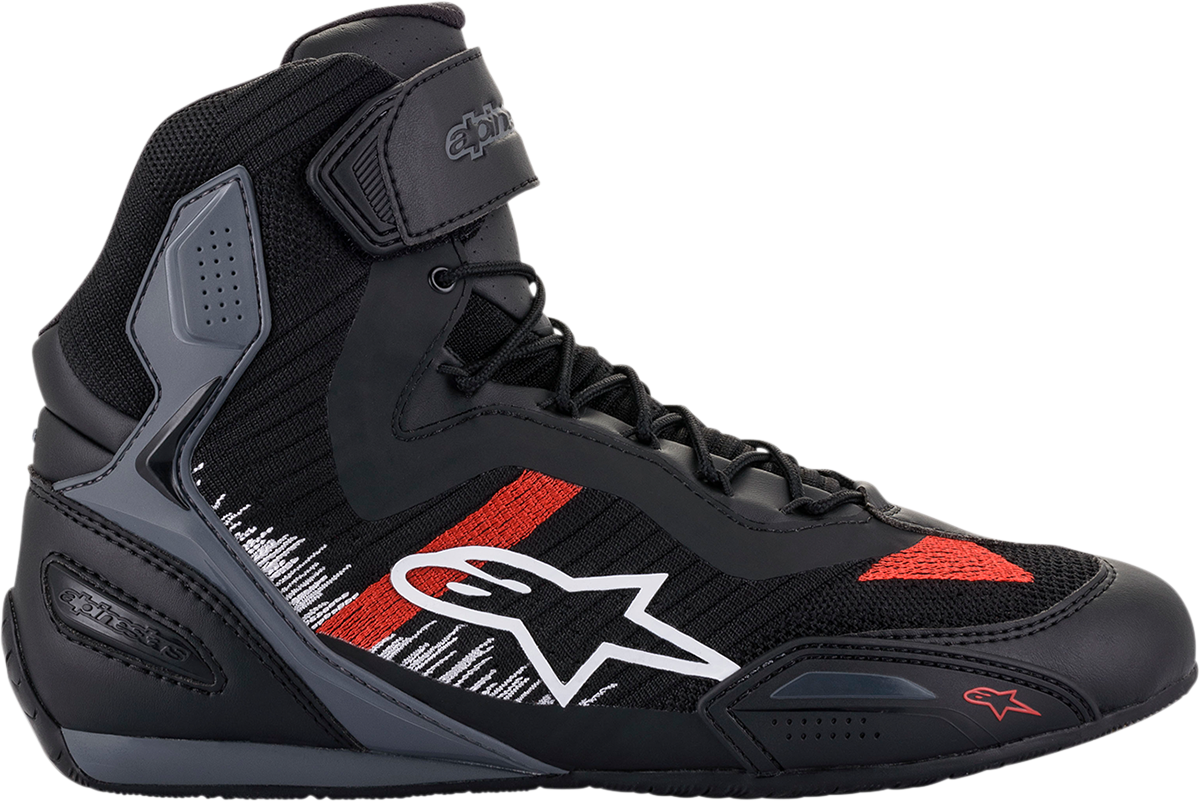 Alpinestars Faster-3 Rideknit® Shoes - Black/Gray/Red
