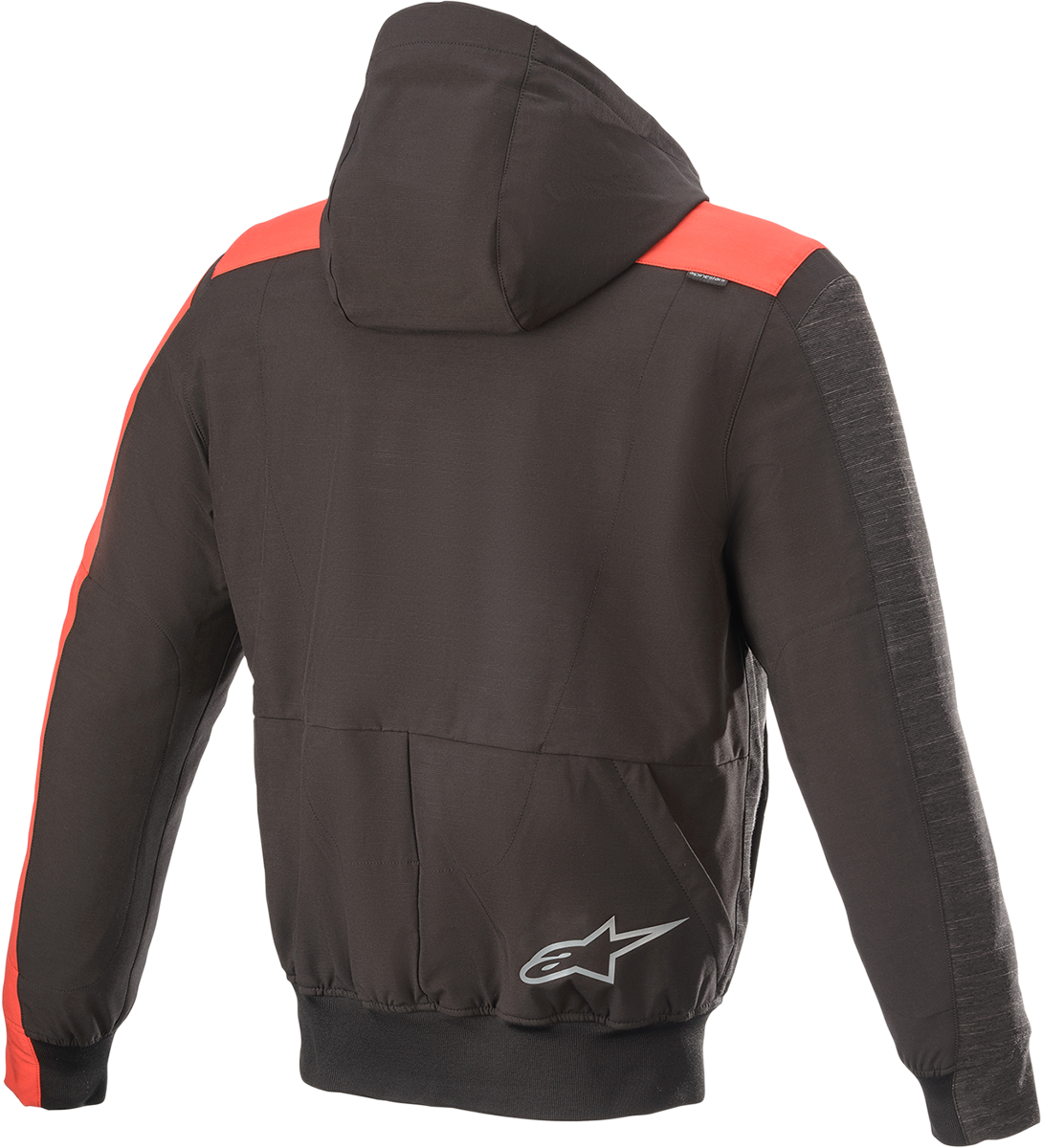 Alpinestars Rhod Windstopper Hoodie - Black/Gray/Red