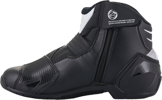Alpinestars SMX-1 R v2 Boots - Black/White
