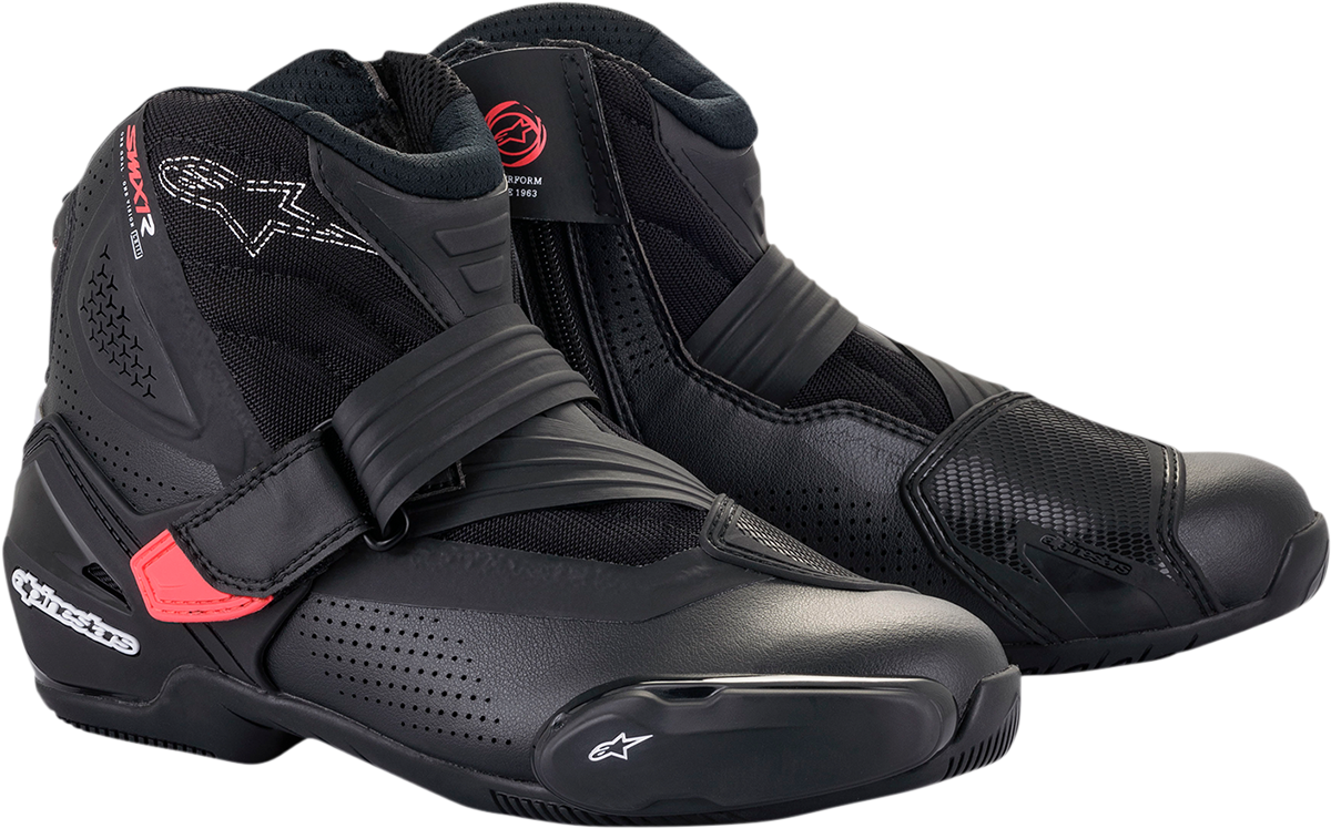 Alpinestars Stella SMX-1 R V2 Vented Boots - Black/Pink