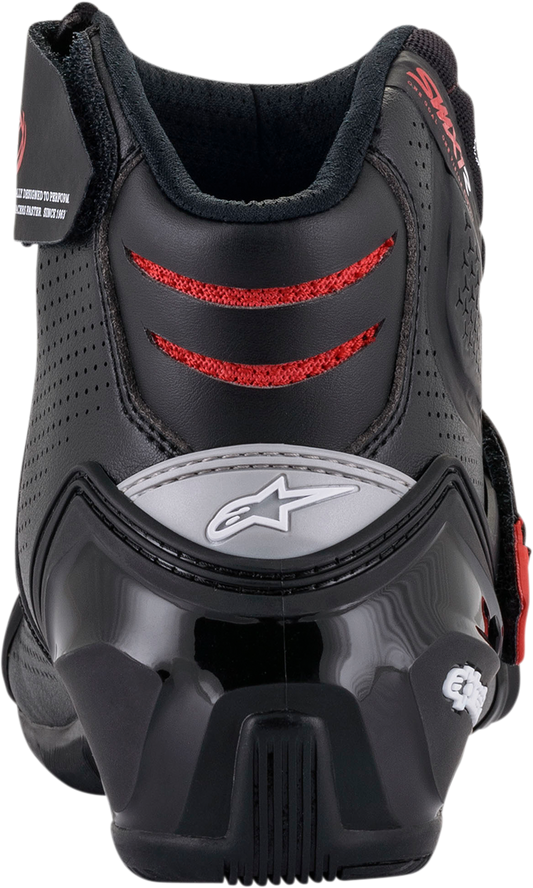 ALPINESTARS SMX1-R V2 Boots - Black/Red - US 5 / EU 38 2224021-13-38