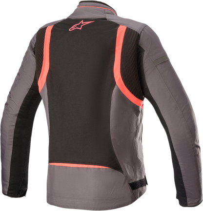 Alpinestars Stella T-Kira v2 Air Jacket - Tar Gray/Black/Diva Pink