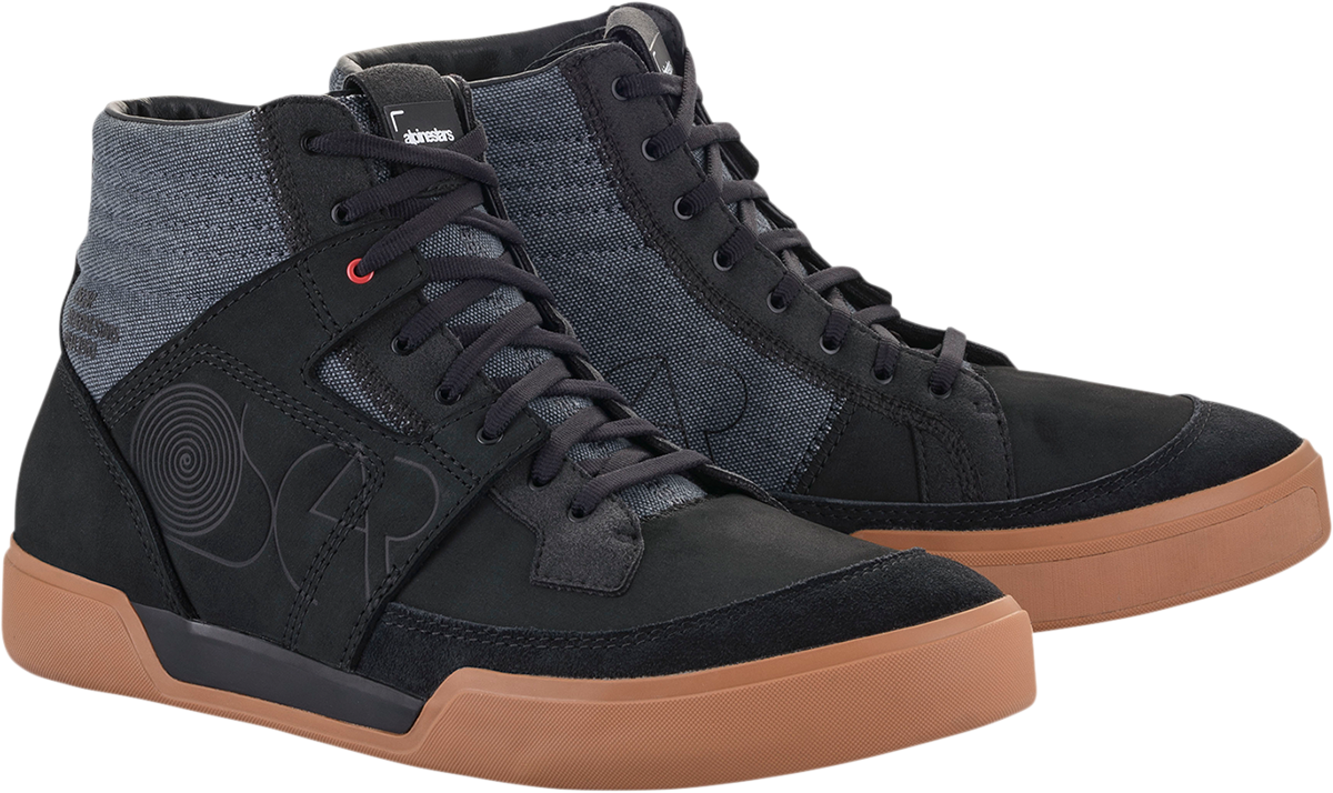 Alpinestars Grange Shoes - Black/Mood Indigo