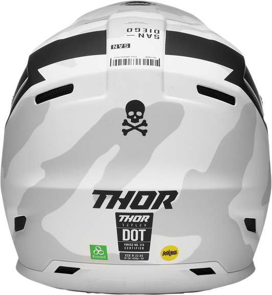 THOR Reflex Helmet - Cast - MIPS® - White/Black - 2XL 0110-7019