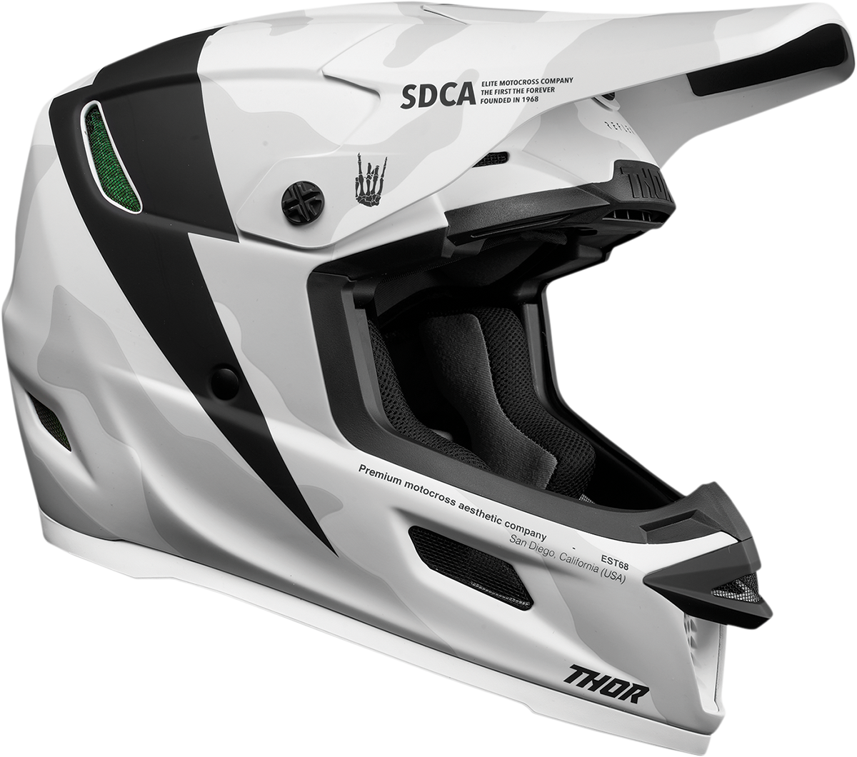 THOR Reflex Helmet - Cast - MIPS® - White/Black - 2XL 0110-7019