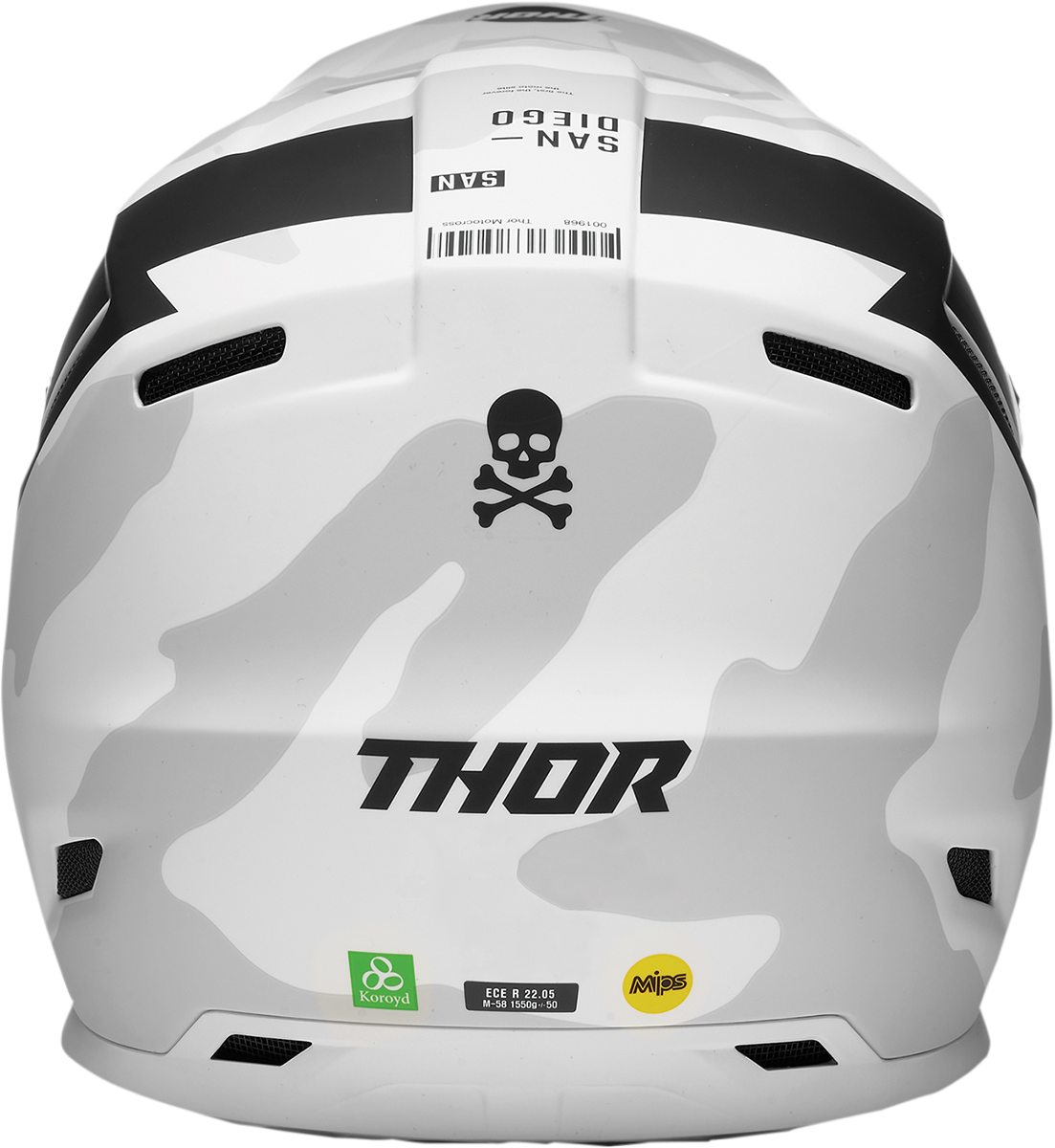 THOR Reflex Helmet - Cast - MIPS® - White/Black - 2XL 0110-7019