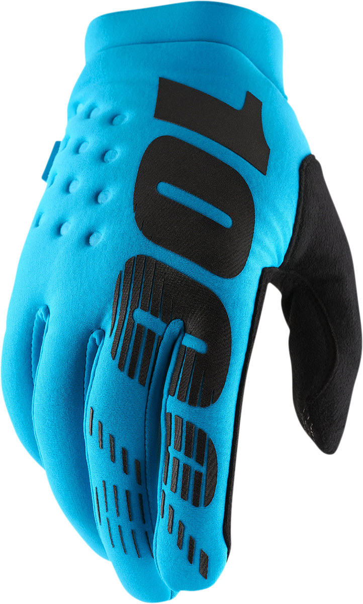 100% Brisker Gloves - Turquoise