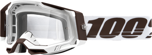 100% Racecraft 2 Goggle - Snowbird - Clear Lens 50009-00007