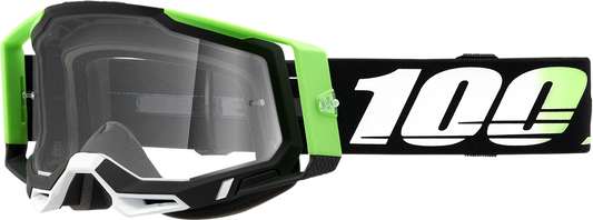 100% Racecraft 2 Goggle - Kalkuta - Silver Mirror Lens 50010-00006