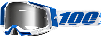100% Racecraft 2 Goggle - Isola - Flash Silver Mirror Lens 50010-00005