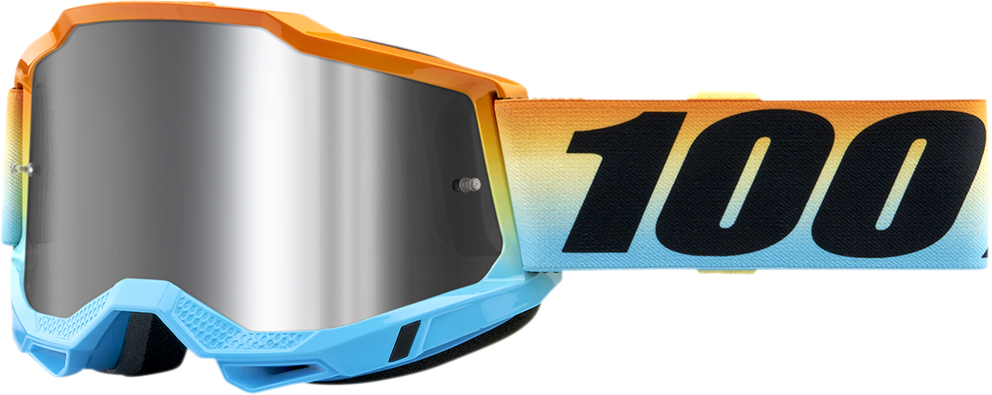 100% Accuri 2 Goggle - Sunset - Silver Flash Mirror Lens 50014-00013
