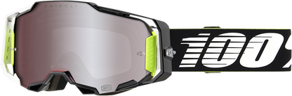 100% Armega Goggle - RACR - HiPER Silver Mirror Lens 50003-00007