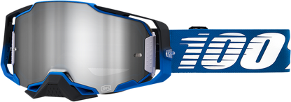 100% Armega Goggle - Rockchuck - Flash Silver Mirror Lens 50005-00011