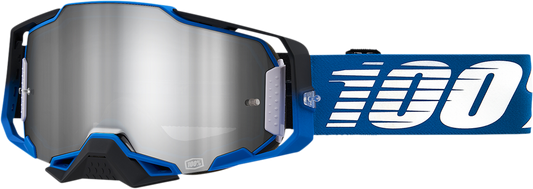 100% Armega Goggle - Rockchuck - Flash Silver Mirror Lens 50005-00011
