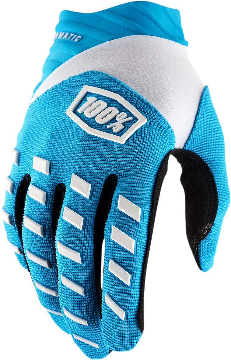 100% Airmatic Gloves - Blue
