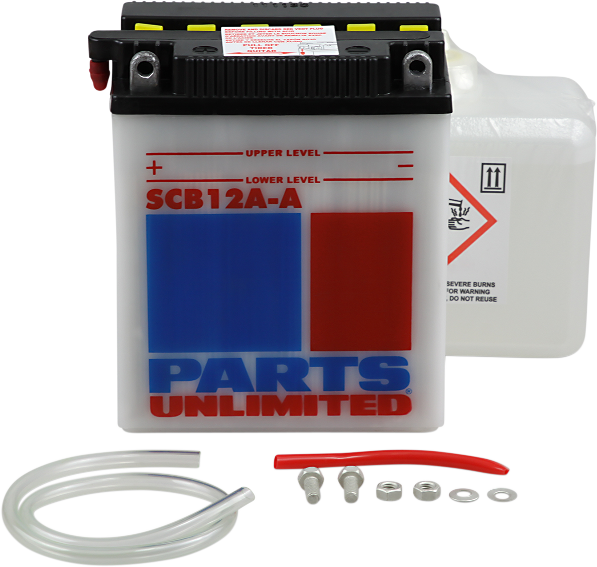 PARTS UNLIMITED Battery - YB12A-A with Sensor SCB12A-A-FP