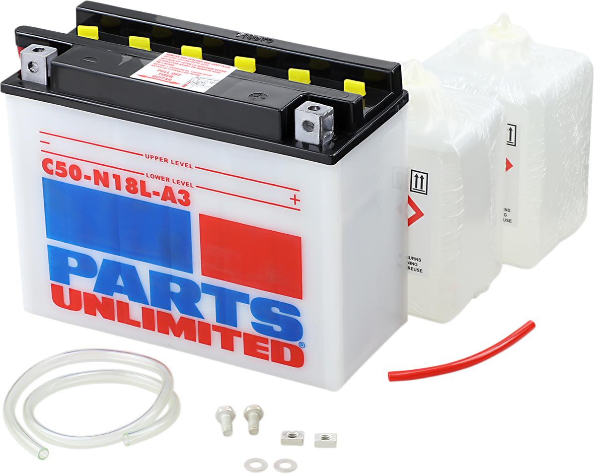PARTS UNLIMITED Battery - Y50-N18L-A3 C50-N18L-A3-FP