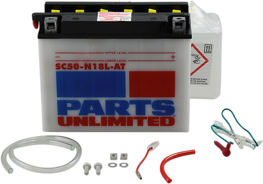 PARTS UNLIMITED Battery - SY50N18LAT with Sensor SC50-N18L-AT-FP