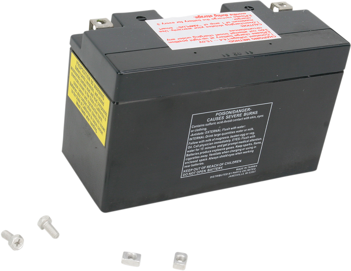 PARTS UNLIMITED AGM Battery - YT7B-BS CT7B-4