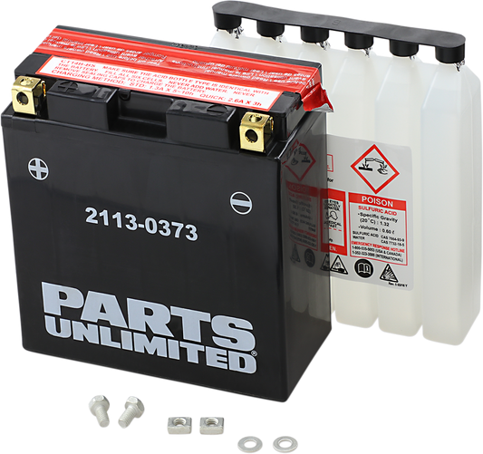 PARTS UNLIMITED AGM Battery - YT14B-BS CT14B-BS